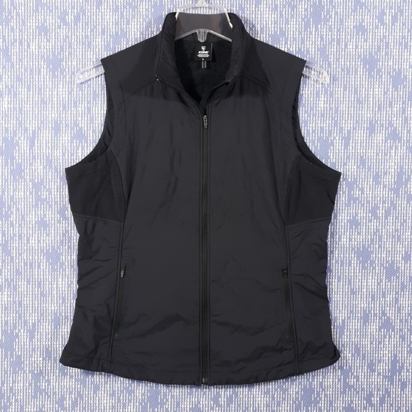 Kuhl Jackets & Blazers - Kuhl Vest Womens Large Outdoor Travel Black Full Zip The One Hiking Fleece